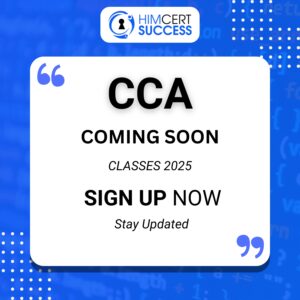 Certified Coding Associate (CCA)